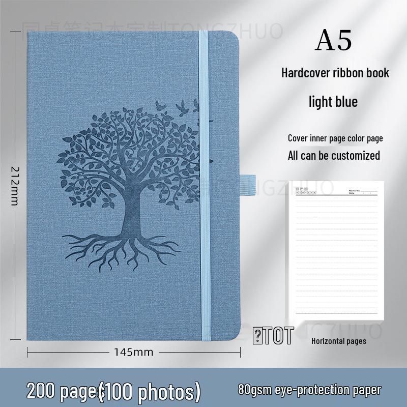 High-Value Customized A5 Notebook with Elastic Band for Business & Office