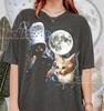 Vintage Cats Meme 90s Graphic Style T-Shirt, Grunge Retro Space Kitten Croc Faded Tee, Funny Y2k Streetwear, 2000s Cursed Cat Lover Gift