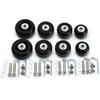 57-59MM Langlebige Leise Ersatzachsen Reparaturset Koffer Teile Achsen Rollen Reparatur Reise Gepäck Räder