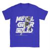 Men T-Shirt Metal Gear Solid Vintage Pure Cotton Tees Short Sleeve  T Shirt Round Neck Clothing Adult