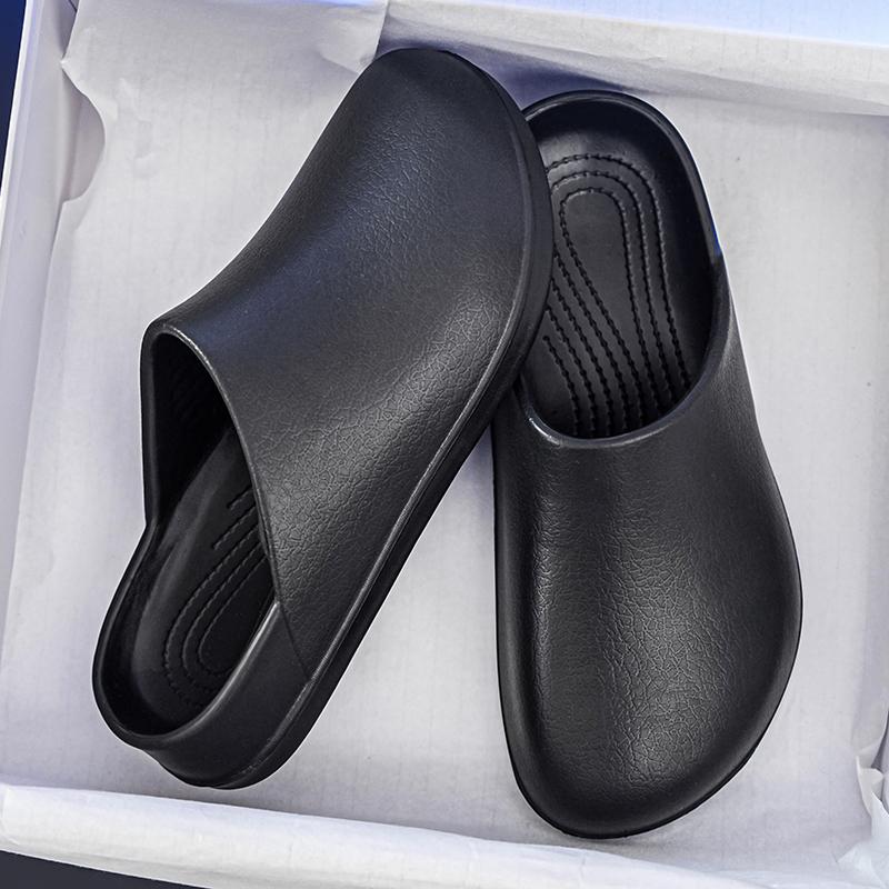 Nové Pánské Dámské Pantofle Vnitřní Zahradní Dřeváky Vodotěsné Kuchařské Boty Plážové Sandály Pantofle Pro Pracovníky se Zvířaty Venkovní Rybářské Boty