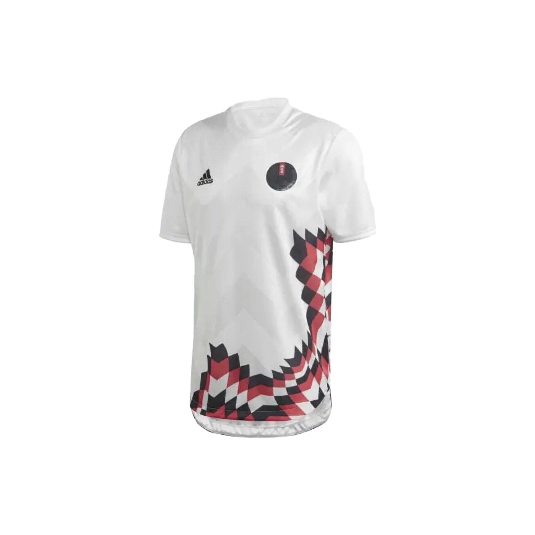 

New Adidas T Shirt Japan Version Unisex White GK3437 J/M