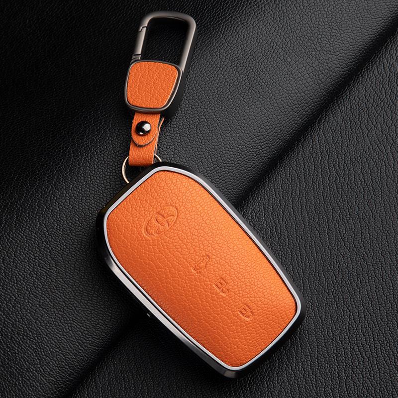 Skórzany Etui na Kluczyki do Toyota Camry, Highlander, Prado, Land Cruiser, Venza, RAV4 - 9. Gen