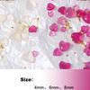 50Pcs/100Pcs Nail Ornament Non-Drop 3D Effect Colors Changing Love Heart Manicure Design Nail