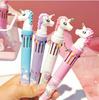 Cartoon Ten-Color Ballpoint Pen Set for Kindergarten Learning and Gifts