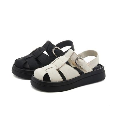 Women's Sandals Closed Toe 2026 Summer New Women Roman Sandals Leisure Thick Soled Fashion Hollow Out Women's Shoes Sandals