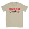 KMFDM T Shirts for Men Pure  Fashion for Male T-Shirt Round Collar Tee Shirt Short Sleeve Tops Summer