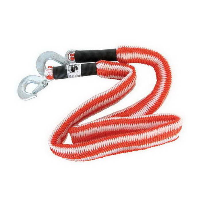 Arborescence Sleepkabel - Carpoint - 0178749 - 1, 5-4 M - 2800 Kg - Stretch Veiligheidshaken Rood