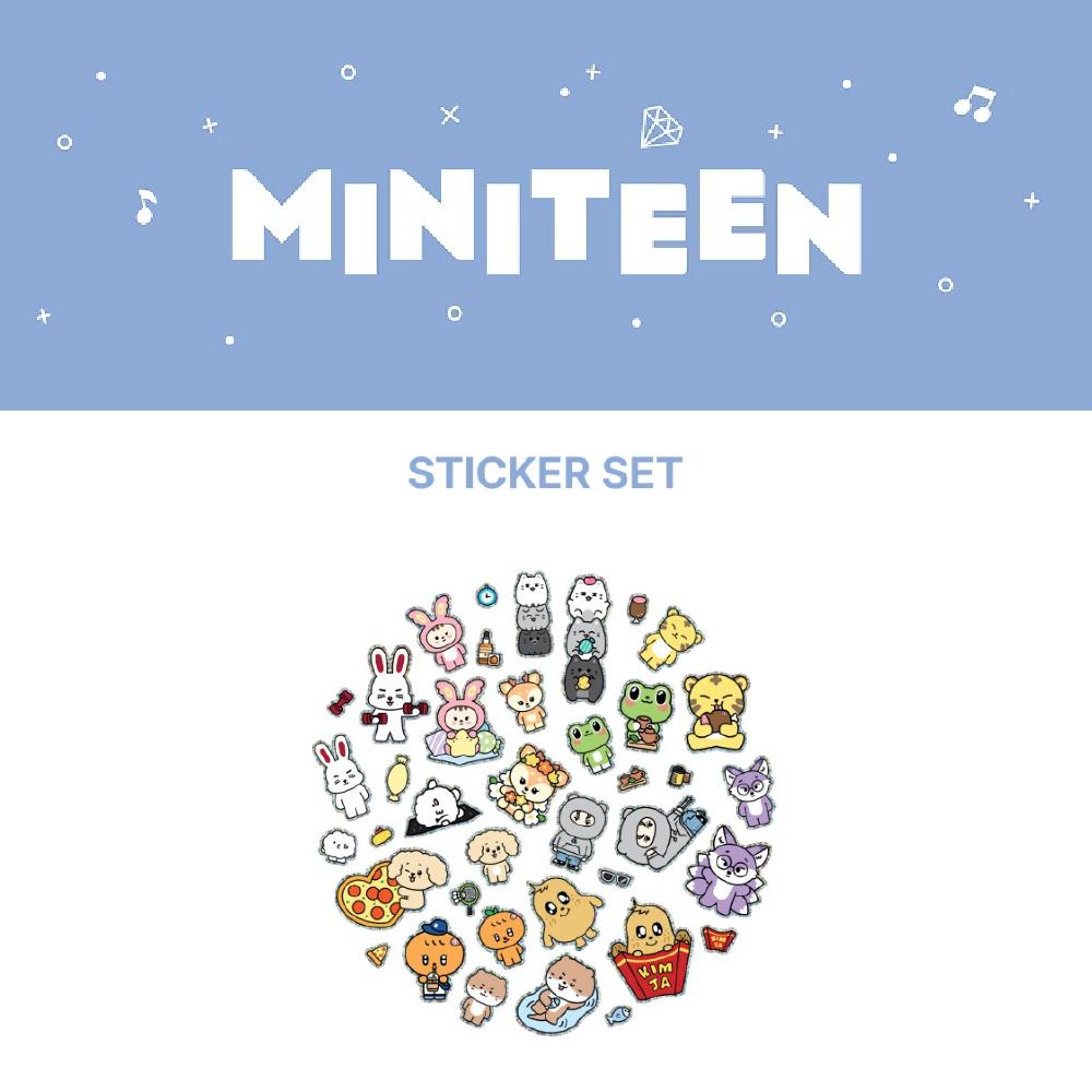 SEVENTEEN MINITEEN Sticker Set