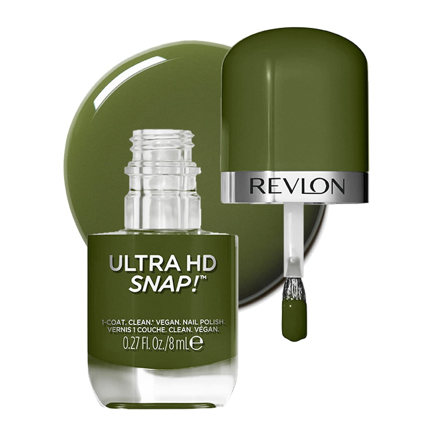Revlon Ultra HD Snap Nail Polish, Commender In Chief 8ml