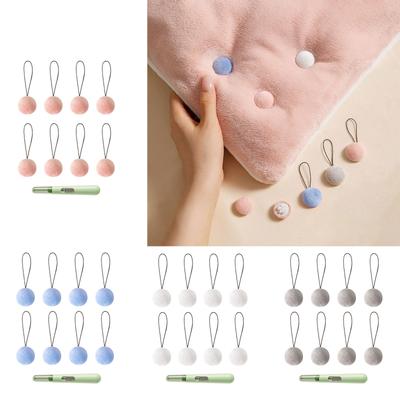 9 Pieces Blanket Fasteners Bed Sheet Clamps Easy Install Duvet Holder Comforters Fastening Clips Bedding Accessories