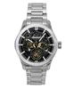 The Bronc Stainless Steel Black Skeleton Dial Automatic I16701 Men's Watch