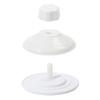 Cat Hammock Suction Cup 8.5cm White Plastic Vacuum Suction Cup with Screw for Window Glass Door