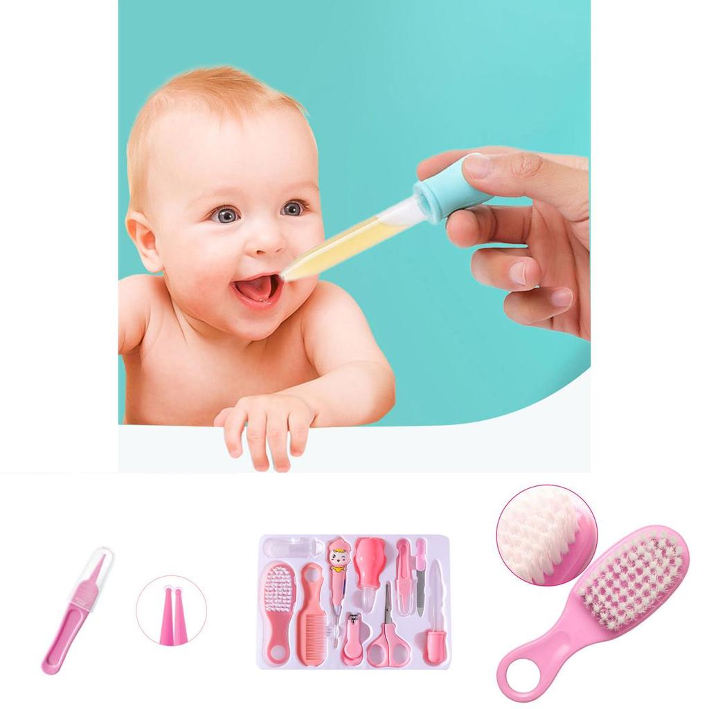 Baby Care Gift Set With Child Nail Clippers And Ear Pick Tools For Infants Toddlers