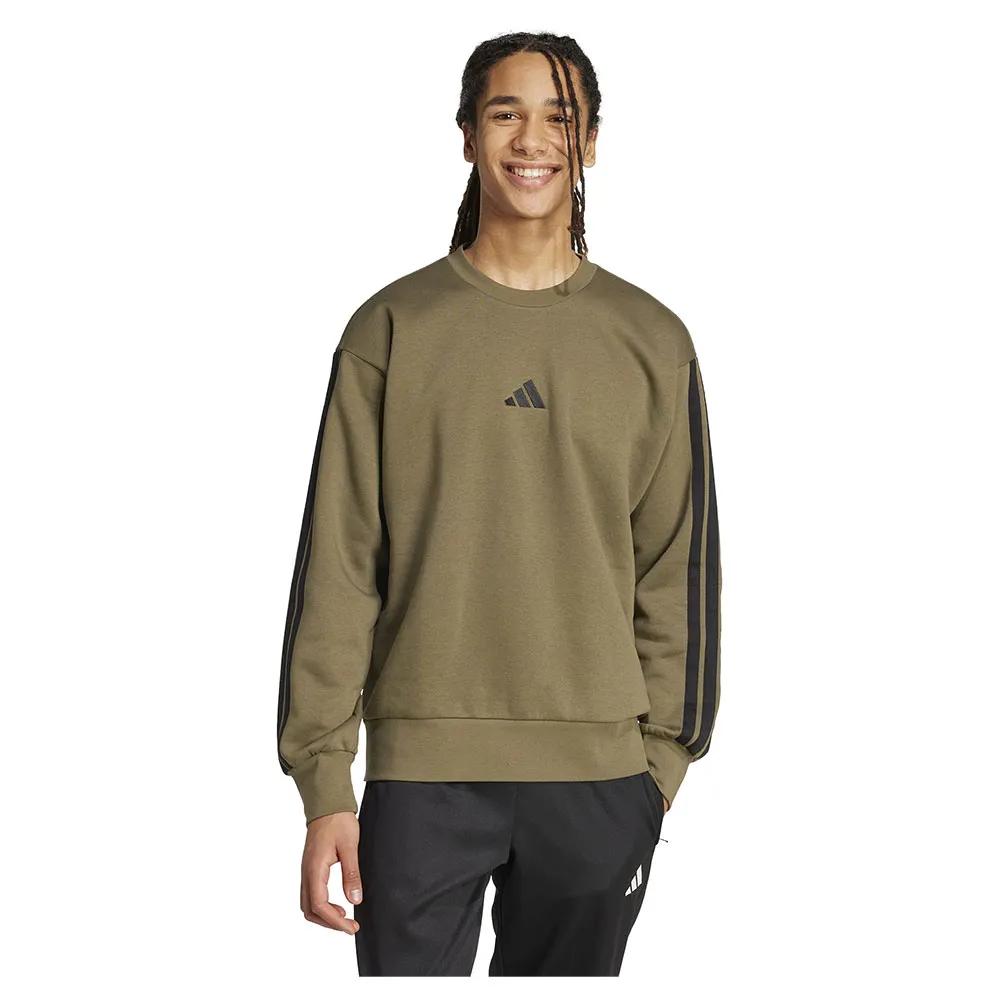 adidas Толстовка Essentials 3 Stripes Fleece EU L