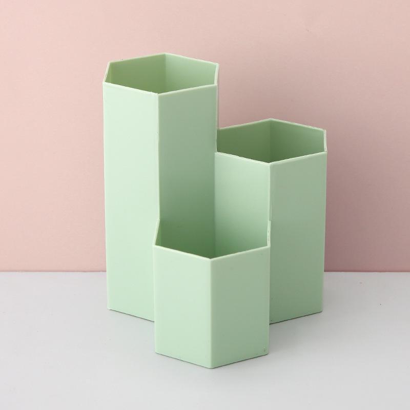 Minimalist Honeycomb Multifunctional Pen & Makeup Brush Holder