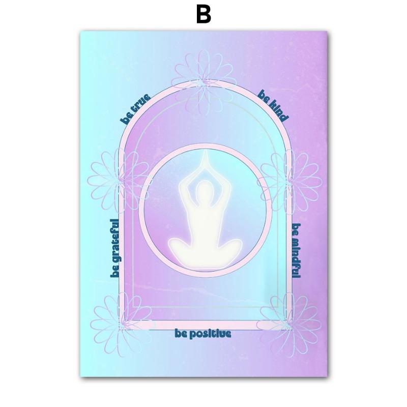 

Градиент Аура Божественный Духовный Абстрактные Постеры и Принты Настенное Искусство Холст Живопись Фотографии для Студии Йоги для Декора Гостиной 21cm×30cm NoFrame