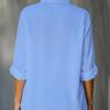 Women's Shirt Solid Color Casual Loose Breasted Shirt Women's Clothing