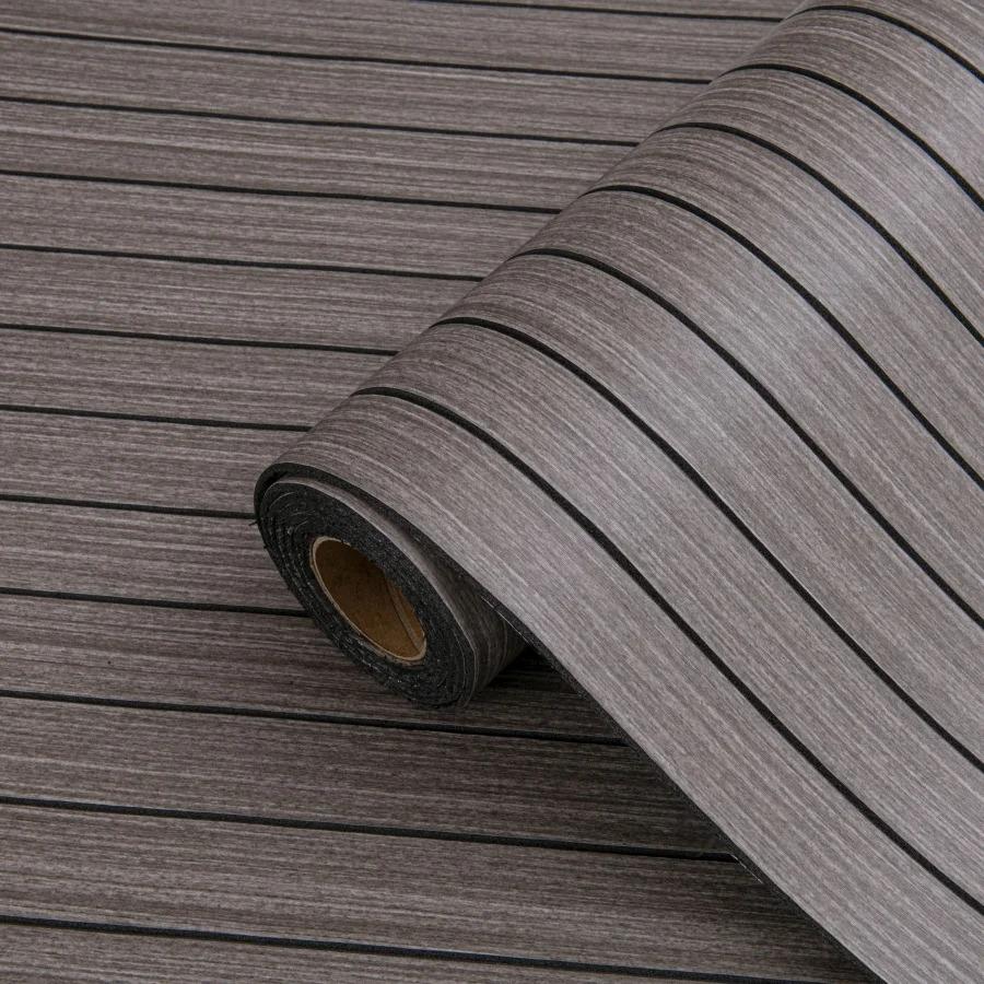 1 Roll Self-Adhesive 3D Wood Grain Vinyl Wall Panels-Easy to Install for Ceiling-Home Decor for Living Room,Bedroom,Restaurant