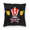 Goldrake Ufo Robot Grendizer Pillowcase Soft Polyester Cushion Cover Decorations Pillow Case Cover Home Square 40*40Cm