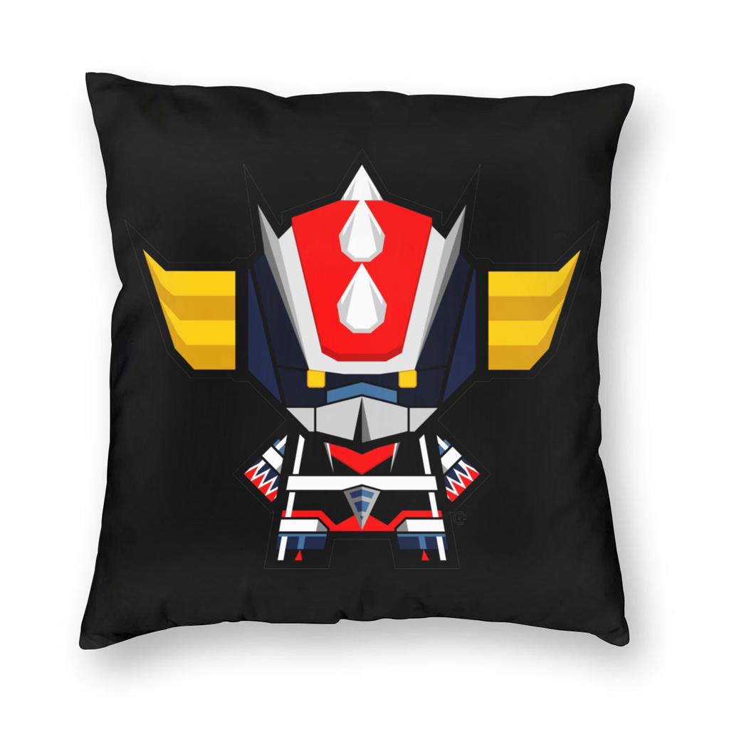 Goldrake Ufo Robot Grendizer Pillowcase Soft Polyester Cushion Cover Decorations Pillow Case Cover Home Square 40*40Cm