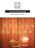 LED Colored String Lights - Indian Diwali Festival Anchor and Curtain Decoration