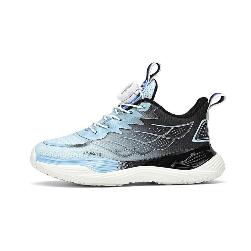 2025 Spring and Autumn New Boys Sports Shoes Mesh Breathable Non-slip Rotating Buckle Soft Sole Lightweight Shoes Tide