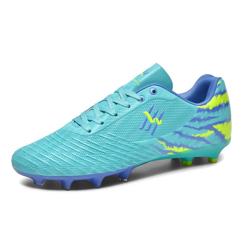 New Men'S Ag Spikes Competition Football Shoes Tf Broken Nails Student Outdoor Sports Grass Professional Football Shoes