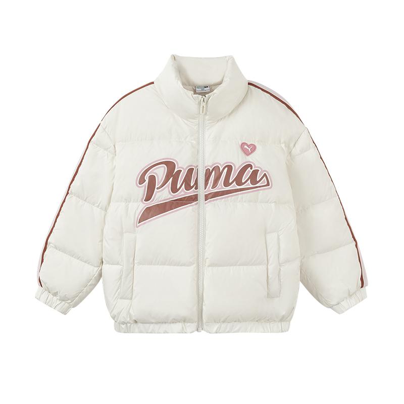 PUMA Down Jacket Sportstyle Raw White Children Aged 3 7 Years Old 353424107001-10101 110