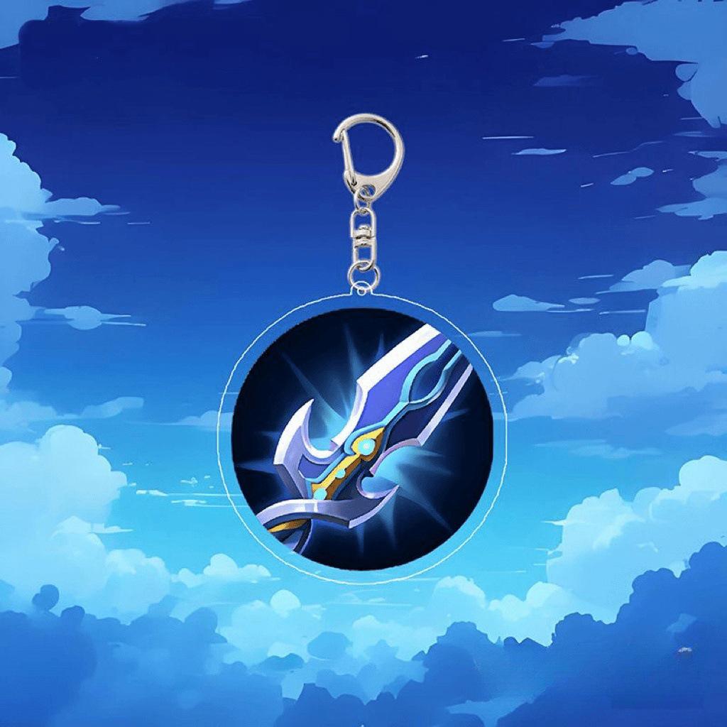 MC Totem Resurrection Pendant: Life-Saving Armor Accessory & Creative Gift Keychain