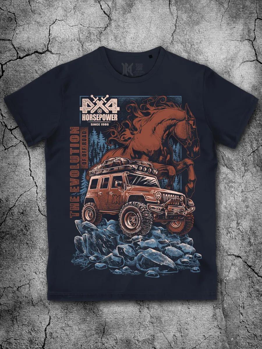 Horse SUV Printed T-shirt as a gift 3XL