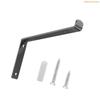 K1AE Wall Mounted Stainless Steel Shelving Bracket Simple Decorative Shelf Bracket