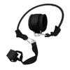 Ankle Strap Set Double Metal DRing Fitness Ankle Strap for Legs Butt and Core Exercise(Black Set )