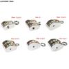 1PC DIY Metal Sheave Zinc Alloy Fixed Pulley Crown Block And Tackle Lifting Wheel Mini Single/Double Pulley 36/52/75mm