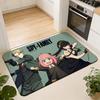 ANIME S-Spy Family Floor Mat Absorbent Floor Mat Non-Slip Entrance Rug for Bathrooms Restrooms and Toilets
