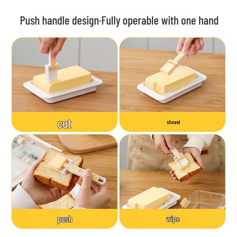 Butter Slicer and Storage Box: Freshness Keeper & Portioning Solution
