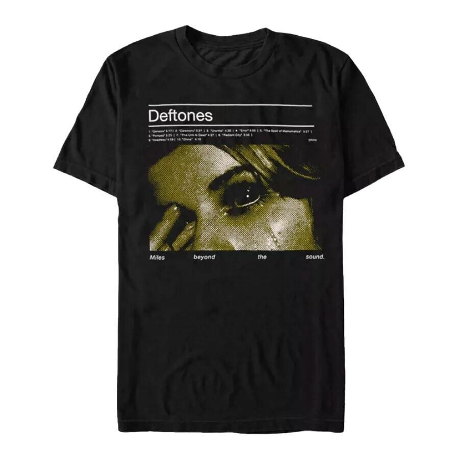 Deftones Рок-группа OHMS Унисекс Черная Футболка S-5XL Унисекс Футболка S