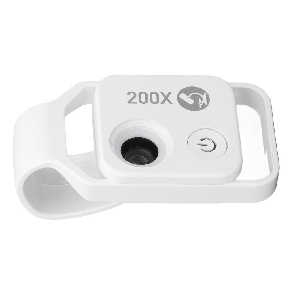 200X Phone   ket Microscope Clip Design Phone Microscope with LED Light CPL for Jadestone Metal
