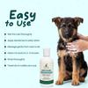 Щенячий шампунь с коллоидной овсянкой, календулой и витамином E от Nurvia Petcare | Помогает снять зуд, связанный с сухостью, и успокаивает зудящую чувствительную кожу |