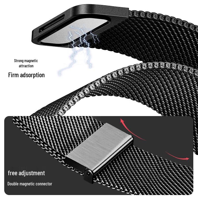 SGGS Milanese Loop Stainless Steel Magnetic Watch Band for Huawei GT Series