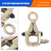 5 Ton Wide Mouth Pull Clamp  2 Way Repair Tool Frame Auto Body Repair Dent Puller