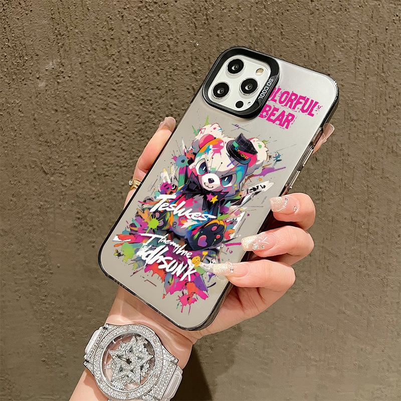 

Silicone Case For Oppo Reno 11F 12F 13F 14F 15F Redmi Note 15 14 13 12 Samsung A06 A16 A26 A36 A56 Cover DIY Painted Cartoon Shockproof Phone Bumper Oppo Reno 15F