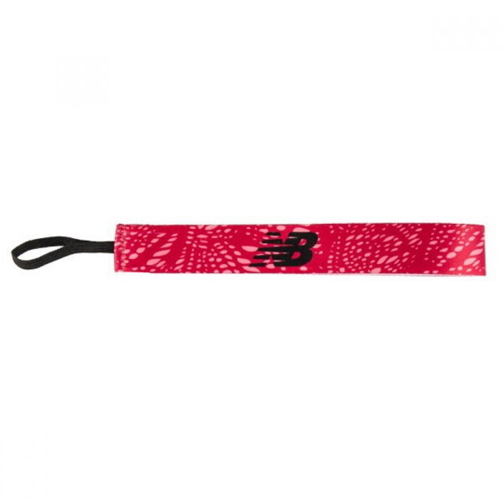 

New Balance Half Club Printed Velvet Headband Headband 730520 730520 red/FREE