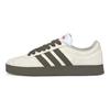 adidas VL COURT 2.0 Abrasion Resistant Low Top Skateboard Shoes Unisex Beige Brown HQ1802(Team562-)
