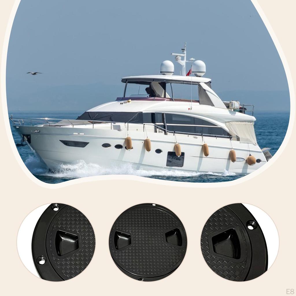 Boat Deck Inspection Replacement Parts Professional Fitting Heavy Duty Circular for Marine Boats
