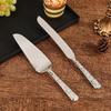 2Pcs Nordic Pie Cake Knife Zinc Alloy Toast Bread Spatula Wedding Dessert Bakeware Party Pizza Fondant Divider Home