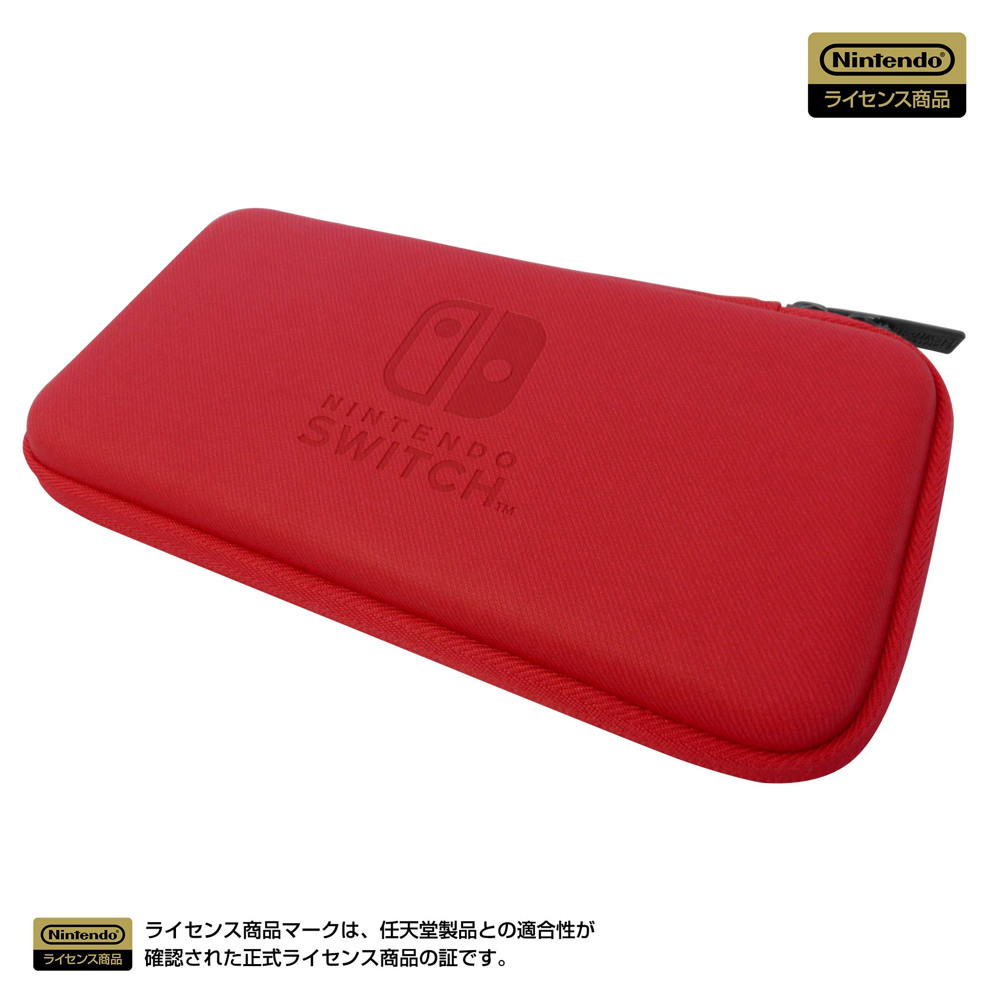 

Licensed Slim Hard Pouch for Nintendo Switch Red with Nintendo Switch [Nintendo Product] Lite, [Compatible Lite]