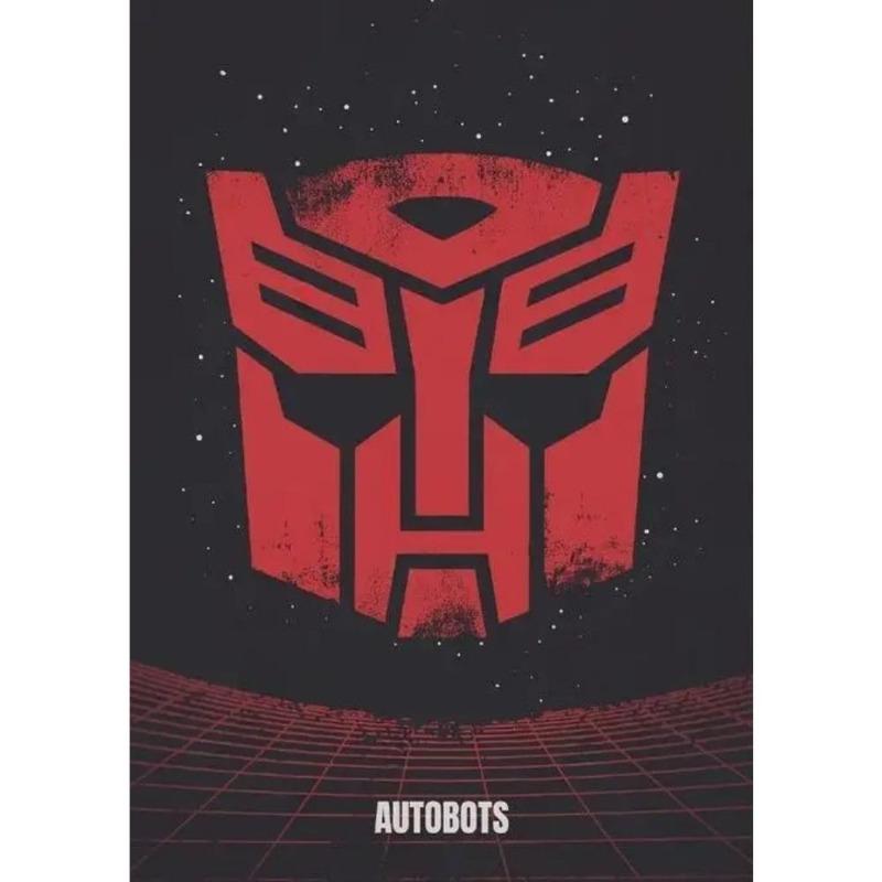 Transformers Bumblebee Optimus Prime Decorative Metal Plate Gift for Boys Wall Decor