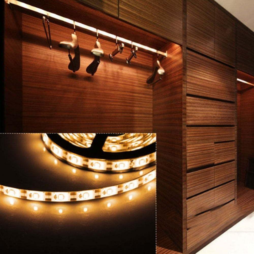 1Pcs Waterproof DC 5V LED String Light Lighting Tape 1-5m USB Strip Lamp White Warm White Home Decor SMD 2835 LED TV Background