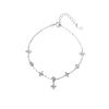 Korean Fashion Four-Leaf Clover Diamond Bracelet - Elegant, Versatile Jewelry Gift for Women